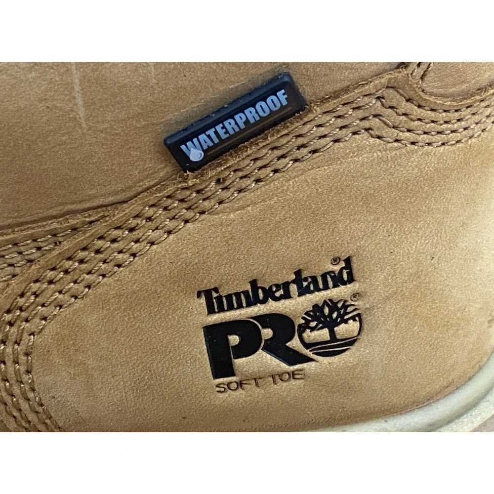 Waterproof Insulated Work Boots Soft Toe Timberland PRO Wheat‎ Men 8.5M